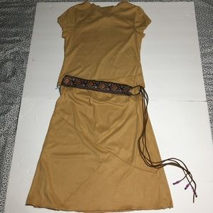 🌈MY MICHELLE FAUX SUEDE ETHNIC